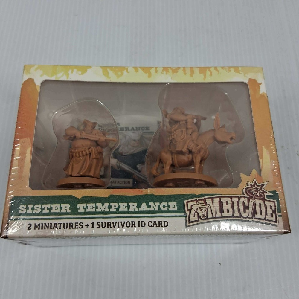 Zombicide Undead or Alive Sister Temperance & Donkey Whiskey Survivor Pack NEW